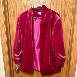 Magenta blazer worn once